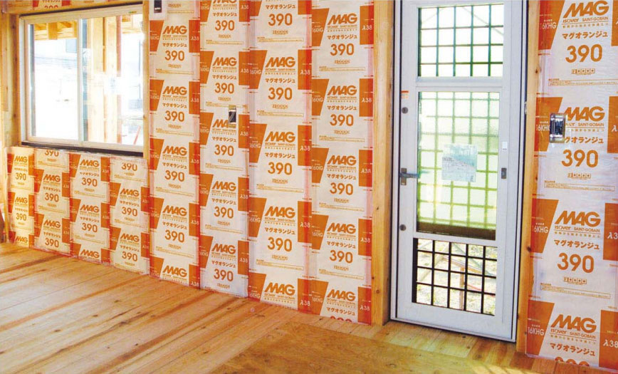 グラスウール断熱材　断熱リフォーム